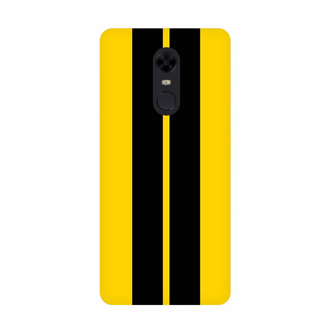 Black Yellow Pattern Mobile Back Case for Redmi Note 4 (Design - 377) Black Yellow Pattern Mobile Back Case for Redmi Note 4 (Design - 377)