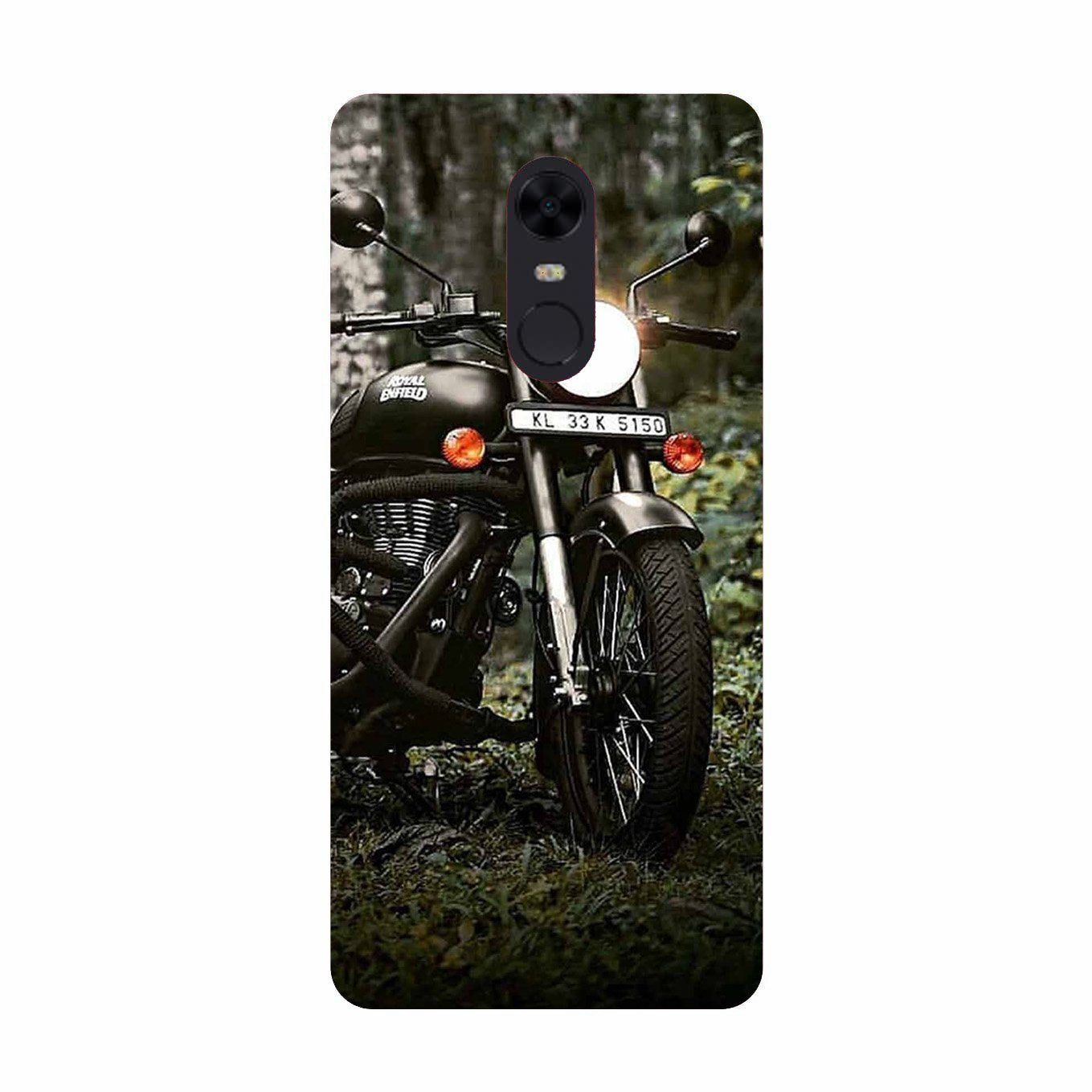 Royal Enfield Mobile Back Case for Redmi Note 5 (Design - 384) Royal Enfield Mobile Back Case for Redmi Note 5 (Design - 384)
