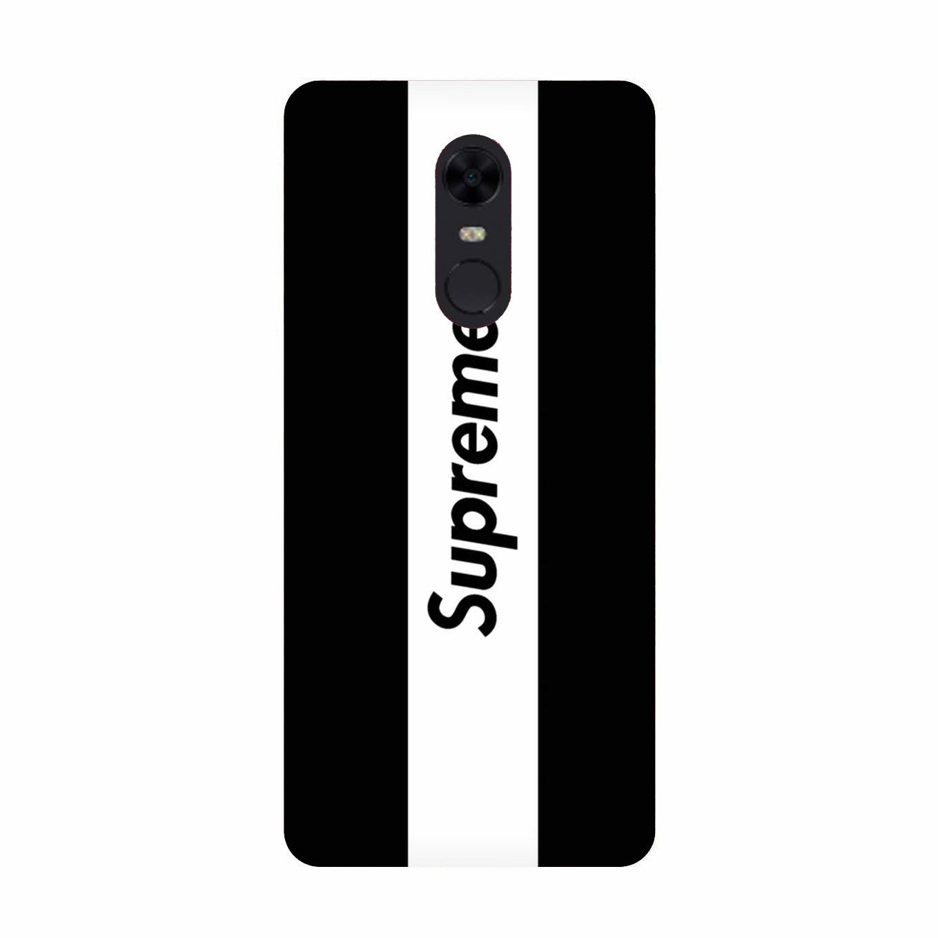 Supreme Mobile Back Case for Redmi 5 (Design - 388) Supreme Mobile Back Case for Redmi 5 (Design - 388)