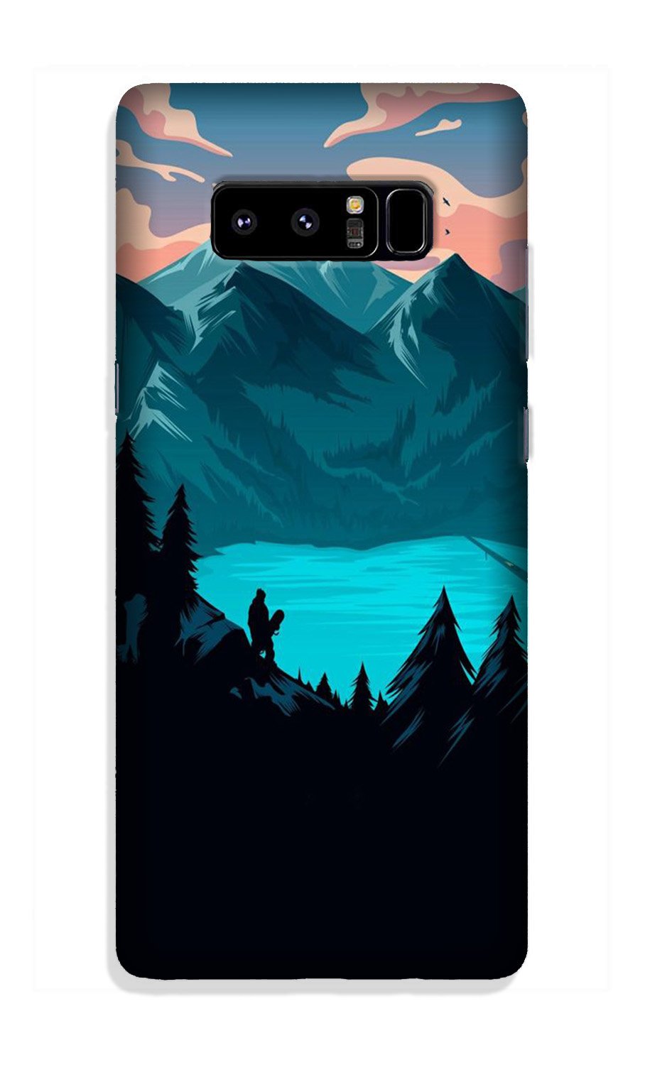 Mountains Case for Galaxy Note 8 (Design - 186) Mountains Case for Galaxy Note 8 (Design - 186)