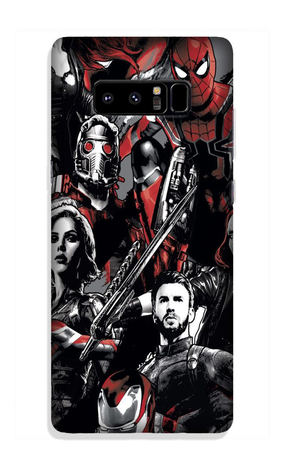 Avengers Case for Galaxy Note 8 (Design - 190) Avengers Case for Galaxy Note 8 (Design - 190)