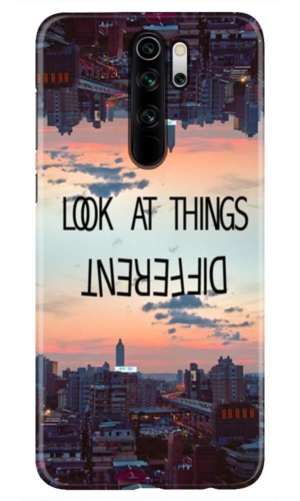Look at things different Mobile Back Case for Redmi Note 8 Pro (Design - 99) Look at things different Case for Xiaomi Redmi Note 8 Pro