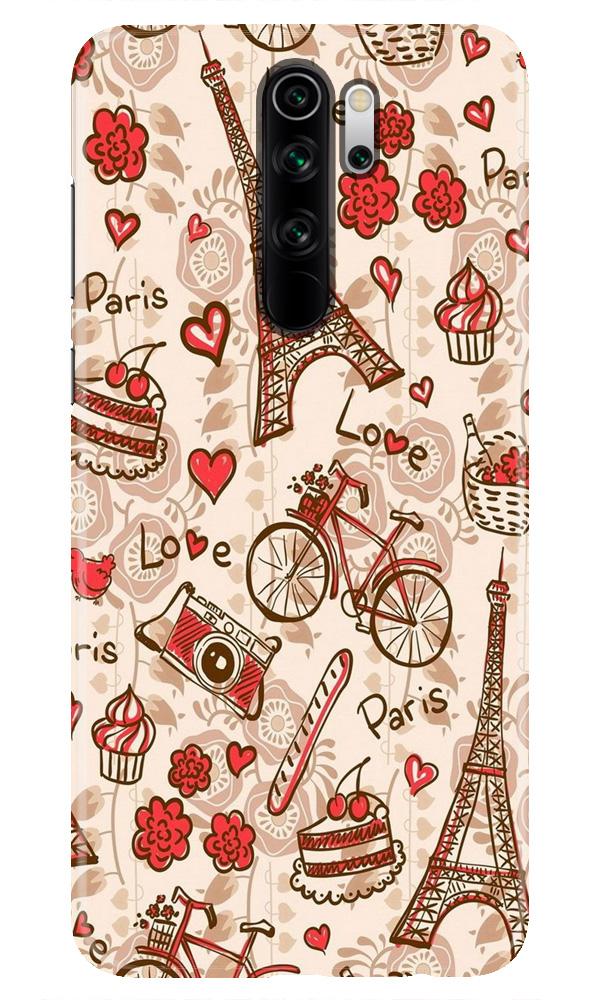 Love Paris Mobile Back Case for Redmi Note 8 Pro (Design - 103) (Design - 103) Love Paris Case for Xiaomi Redmi Note 8 Pro (Design - 103)