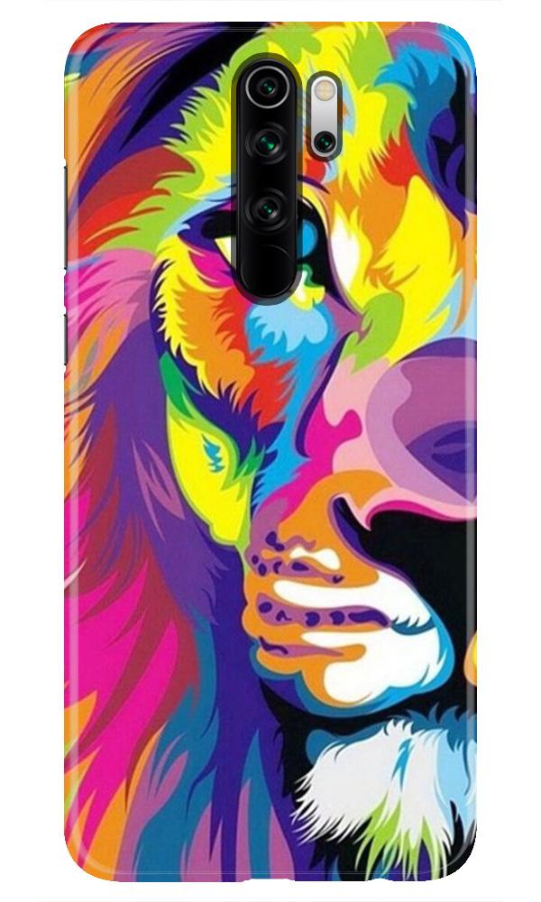 Colorful Lion Mobile Back Case for Redmi Note 8 Pro (Design - 110) (Design - 110) Colorful Lion Case for Xiaomi Redmi Note 8 Pro (Design - 110)