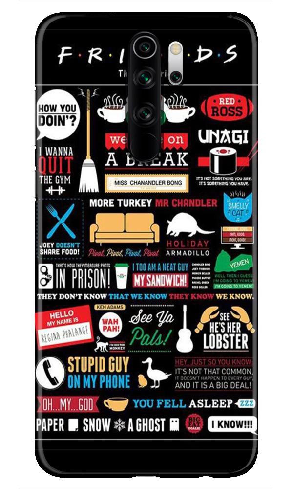 Friends Mobile Back Case for Redmi Note 8 Pro (Design - 145) (Design - 145) Friends Case for Xiaomi Redmi Note 8 Pro (Design - 145)