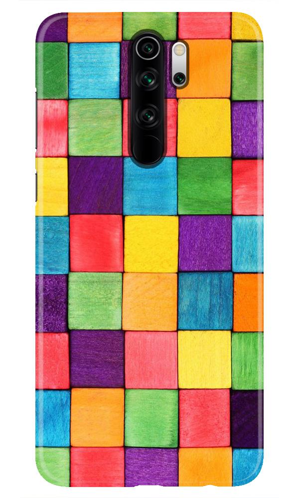 Colorful Square Mobile Back Case for Redmi Note 8 Pro (Design - 218) Colorful Square Case for Xiaomi Redmi Note 8 Pro (Design No. 218)