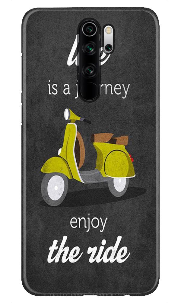 Life is a Journey Mobile Back Case for Redmi Note 8 Pro (Design - 261) Life is a Journey Case for Xiaomi Redmi Note 8 Pro (Design No. 261)
