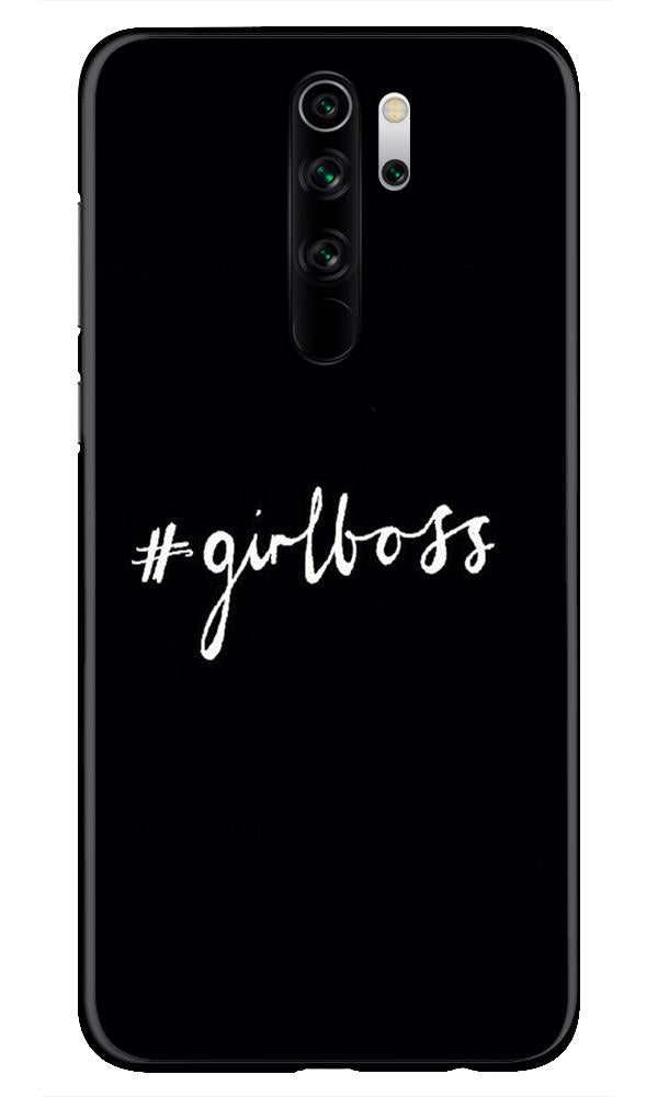 #GirlBoss Mobile Back Case for Redmi Note 8 Pro (Design - 266) #GirlBoss Case for Xiaomi Redmi Note 8 Pro (Design No. 266)
