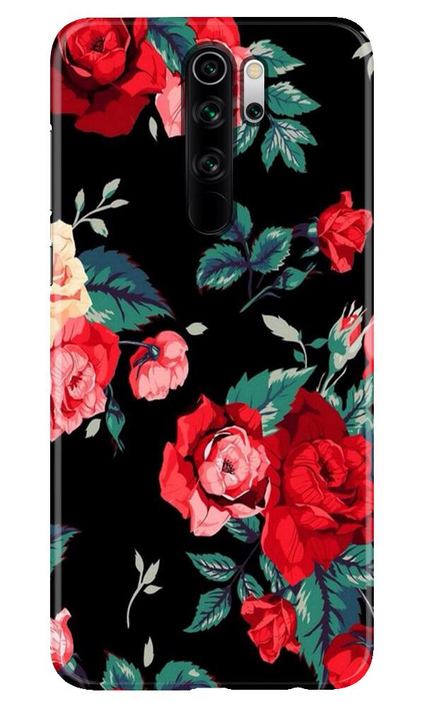 Red Rose2 Mobile Back Case for Xiaomi Redmi 9 Prime (Design - 81) Red Rose2 Case for Xiaomi Redmi 9 Prime