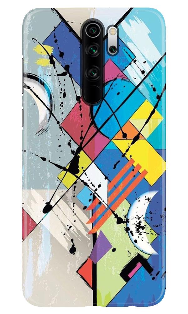 Modern Art Mobile Back Case for Poco M2 (Design - 235) Modern Art Case for Poco M2 (Design No. 235)