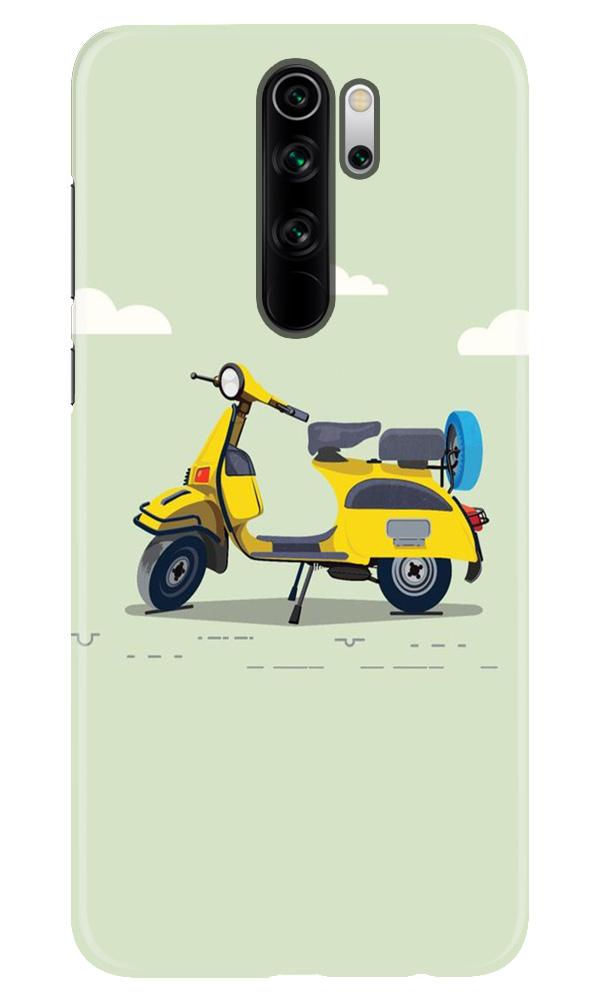 Vintage Scooter Mobile Back Case for Xiaomi Redmi 9 Prime (Design - 260) Vintage Scooter Case for Xiaomi Redmi 9 Prime (Design No. 260)