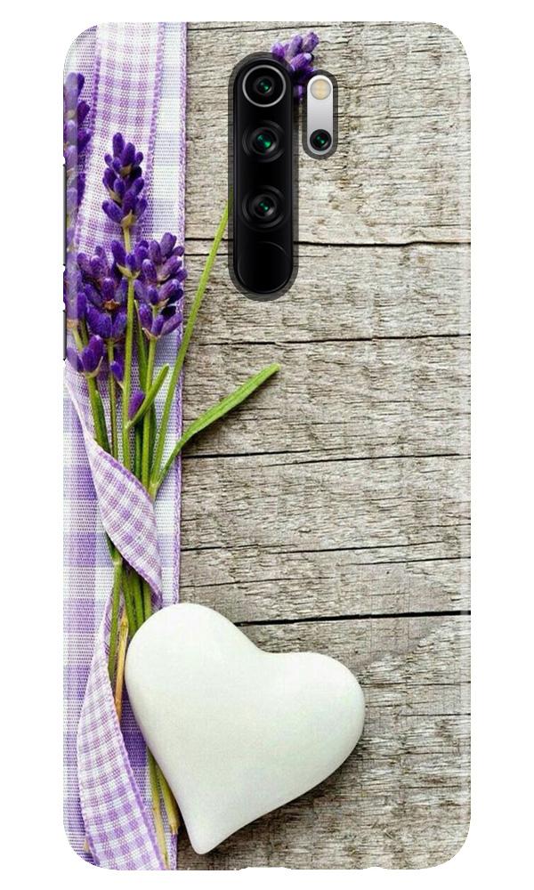 White Heart Mobile Back Case for Poco M2 (Design - 298) White Heart Case for Poco M2 (Design No. 298)