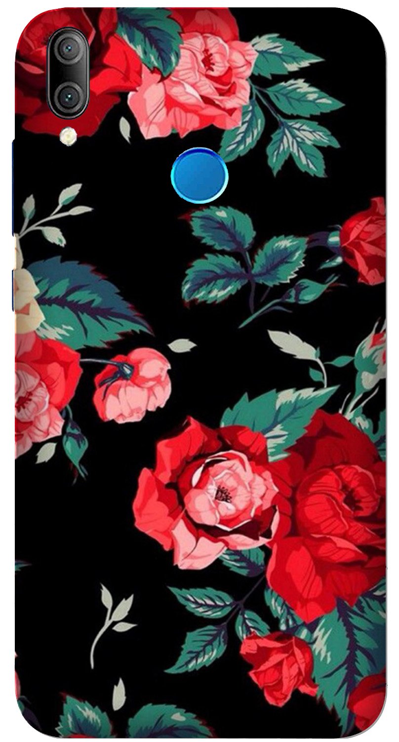 Red Rose2 Mobile Back Case for Asus Zenfone Max Pro M1 (Design - 81) Red Rose2 Case for Asus Zenfone Max Pro M1