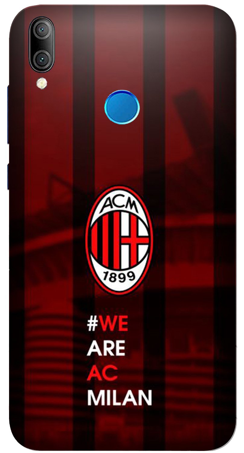 AC Milan Mobile Back Case for Asus Zenfone Max M1 (Design - 155) AC Milan Case for Asus Zenfone Max M1 (Design - 155)
