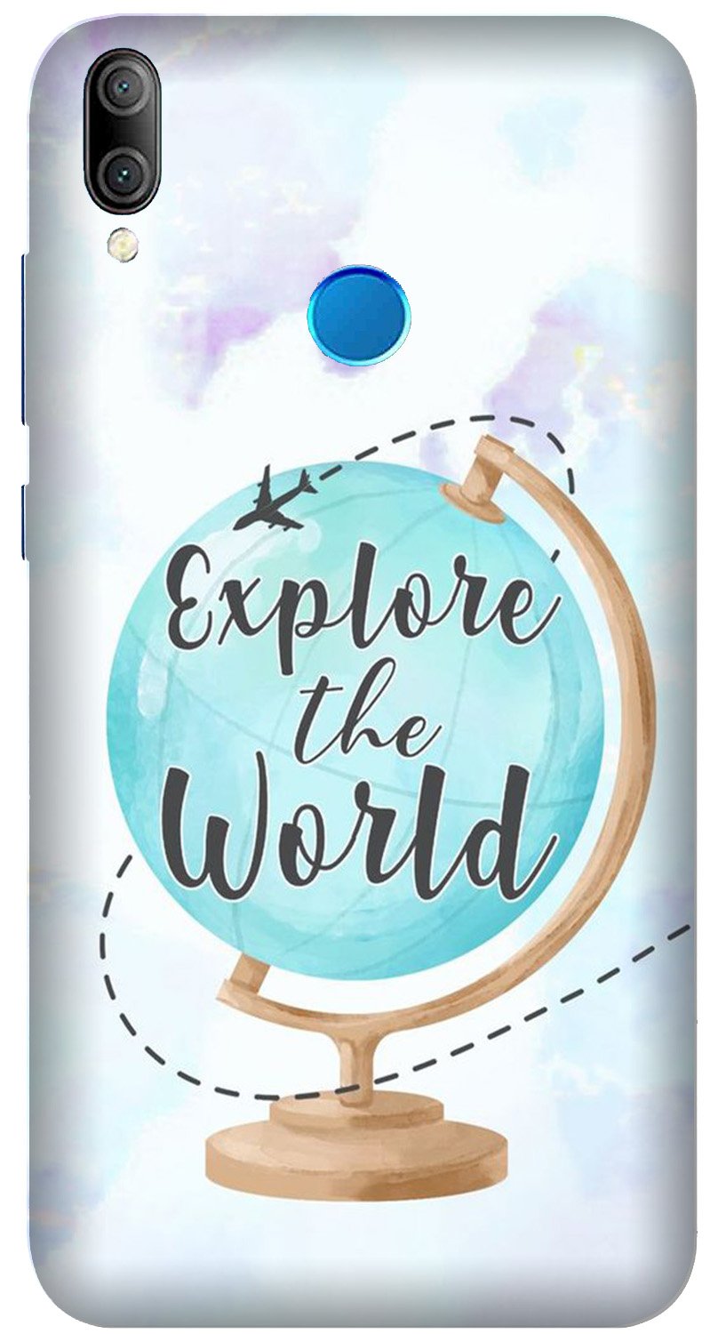 Explore the World Mobile Back Case for Huawei Nova 3i (Design - 207) Explore the World Case for Huawei Nova 3i (Design No. 207)