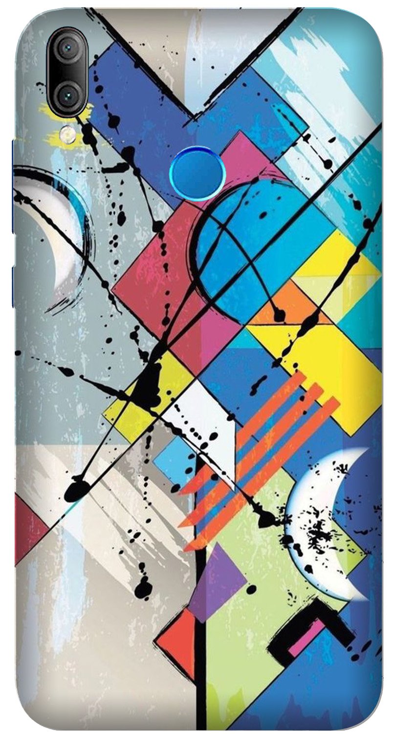 Modern Art Mobile Back Case for Asus Zenfone Max Pro M1 (Design - 235) Modern Art Case for Asus Zenfone Max Pro M1 (Design No. 235)