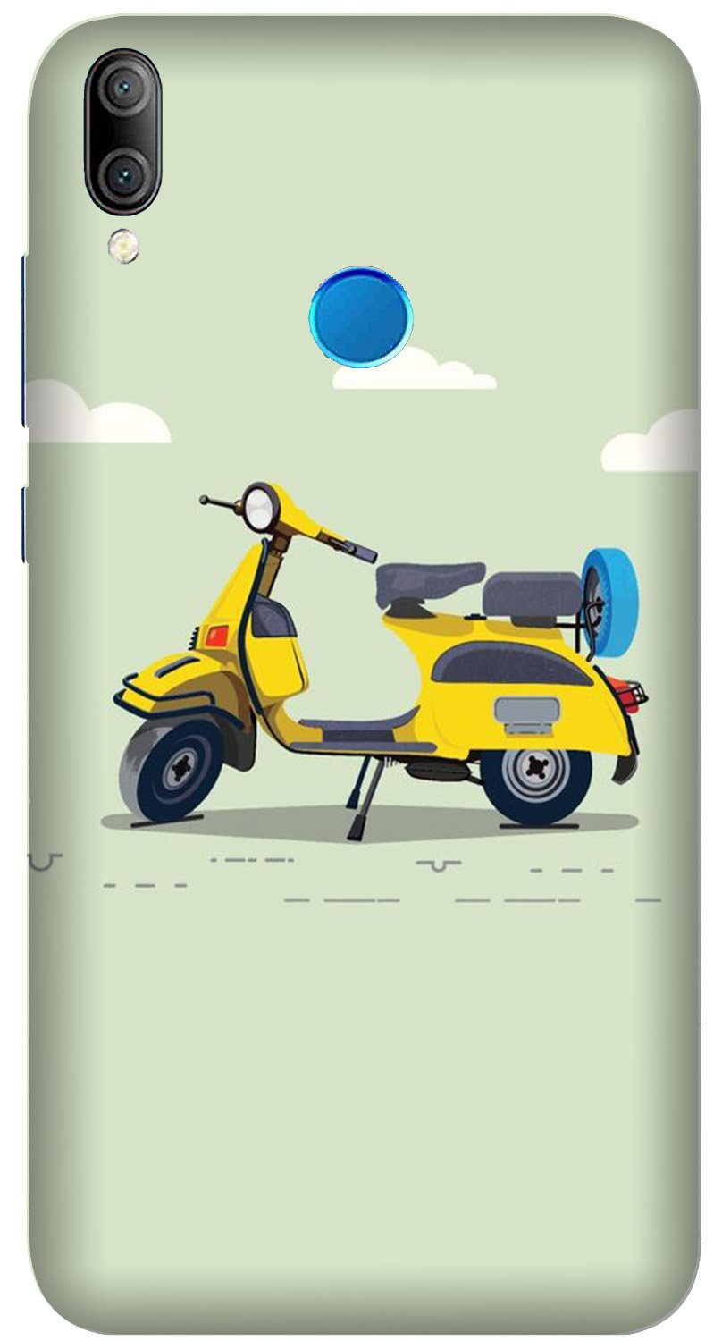 Vintage Scooter Mobile Back Case for Asus Zenfone Max Pro M1 (Design - 260) Vintage Scooter Case for Asus Zenfone Max Pro M1 (Design No. 260)