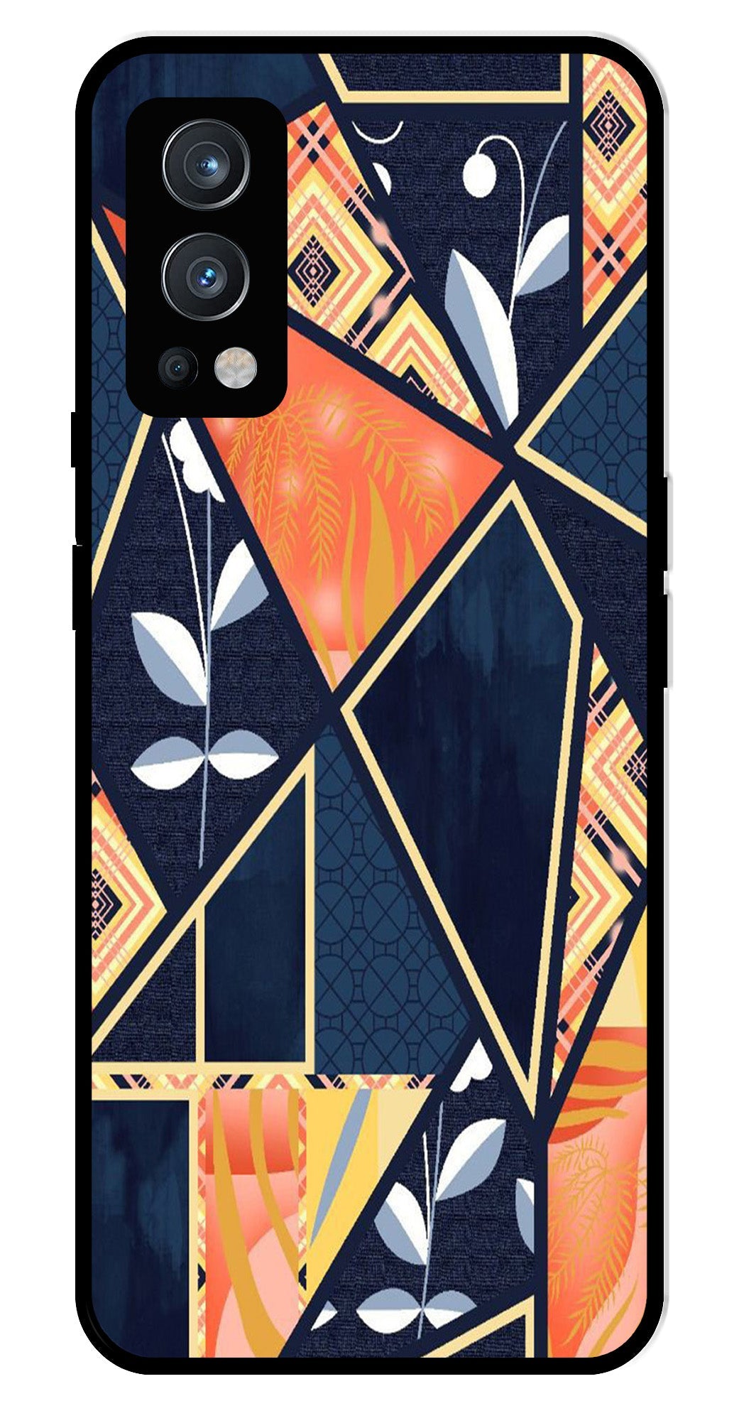 Marble Design Metal Mobile Case for OnePlus Nord 2 5G Marble Design Metal Mobile Case for OnePlus Nord 2 5G