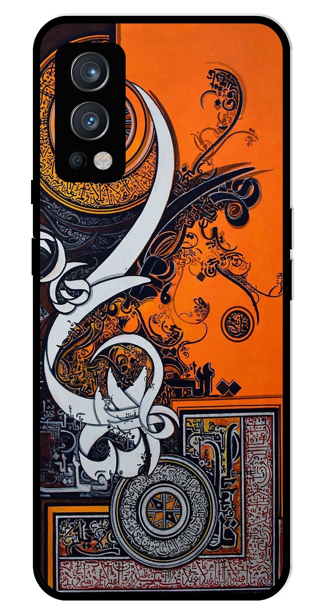 Qalander Art Metal Mobile Case for OnePlus Nord 2 5G Qalander Art Metal Mobile Case for OnePlus Nord 2 5G