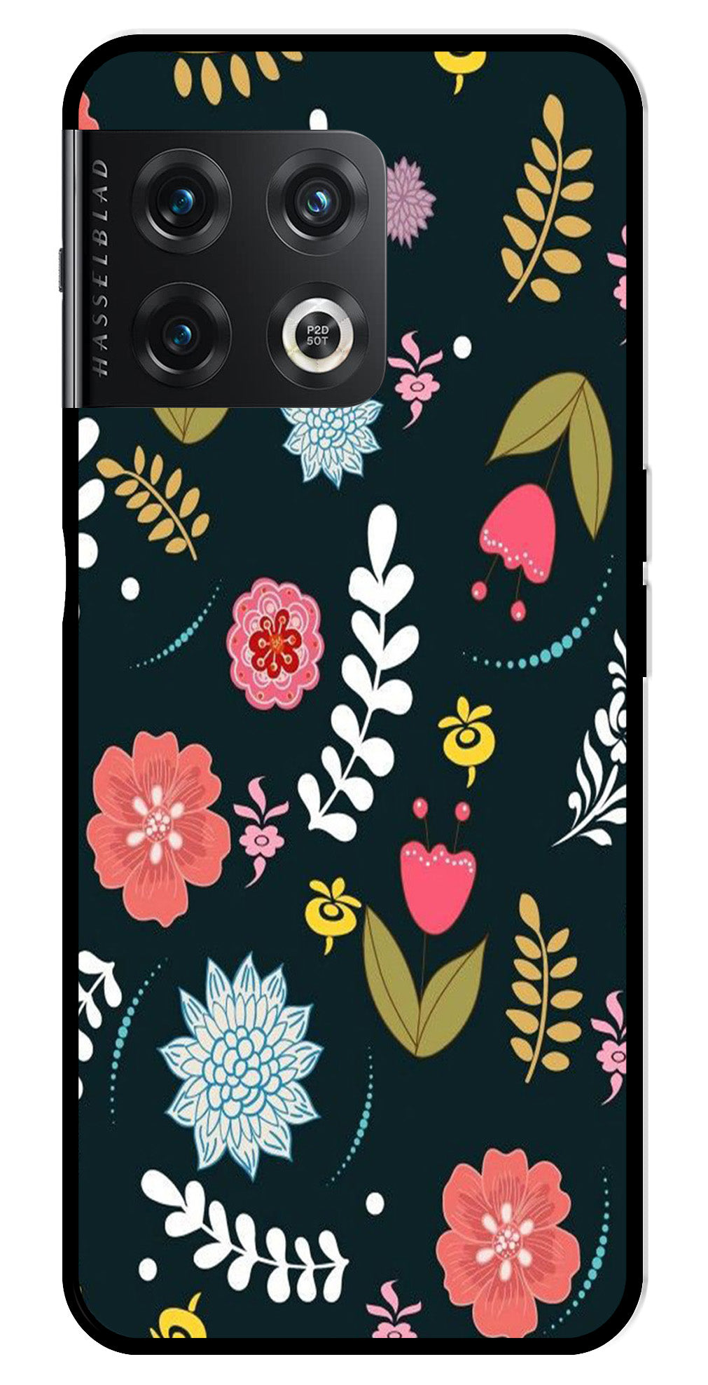 Floral Pattern2 Metal Mobile Case for OnePlus 10 Pro Floral Pattern2 Metal Mobile Case for OnePlus 10 Pro