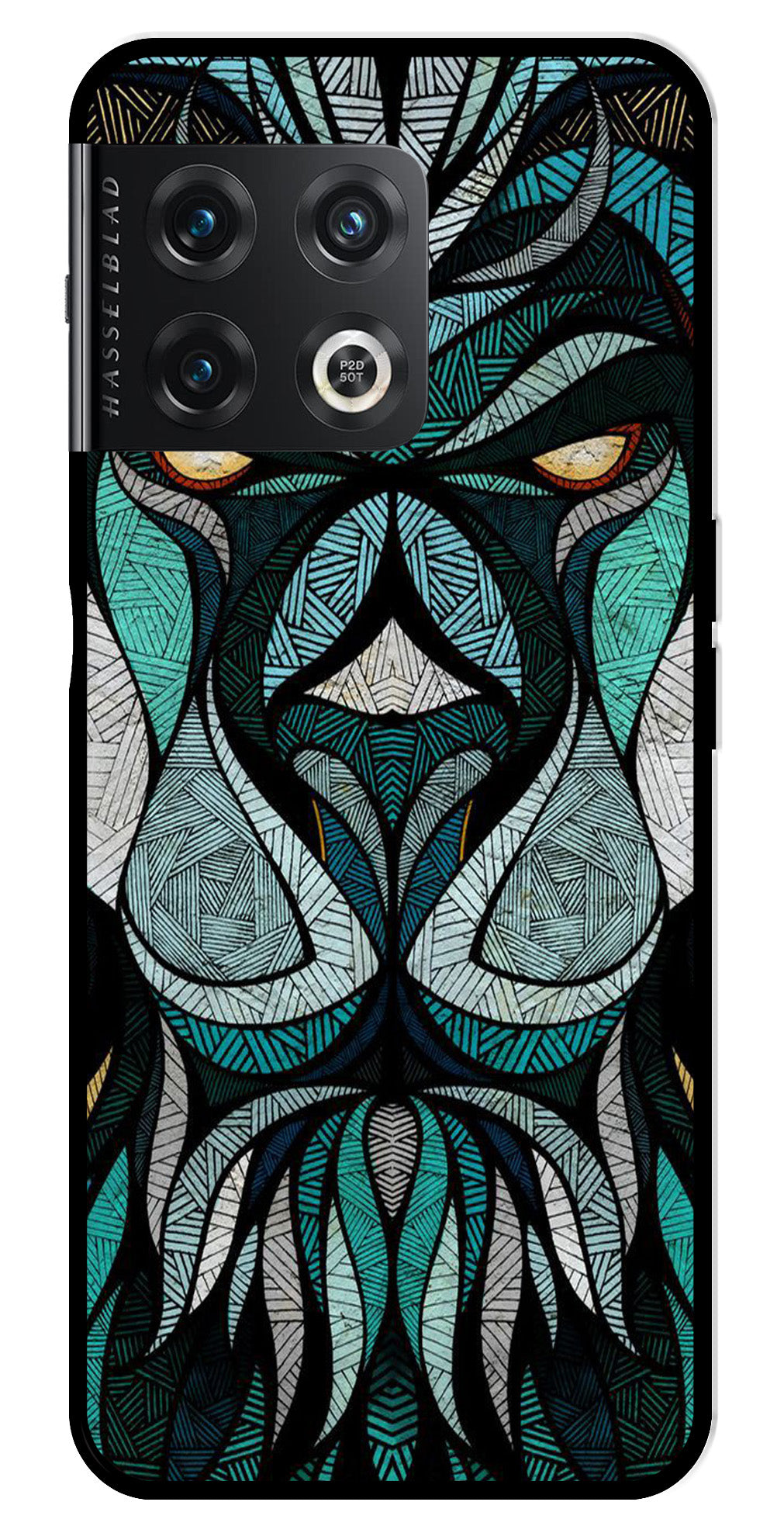 Lion Pattern Metal Mobile Case for OnePlus 10 Pro Lion Pattern Metal Mobile Case for OnePlus 10 Pro