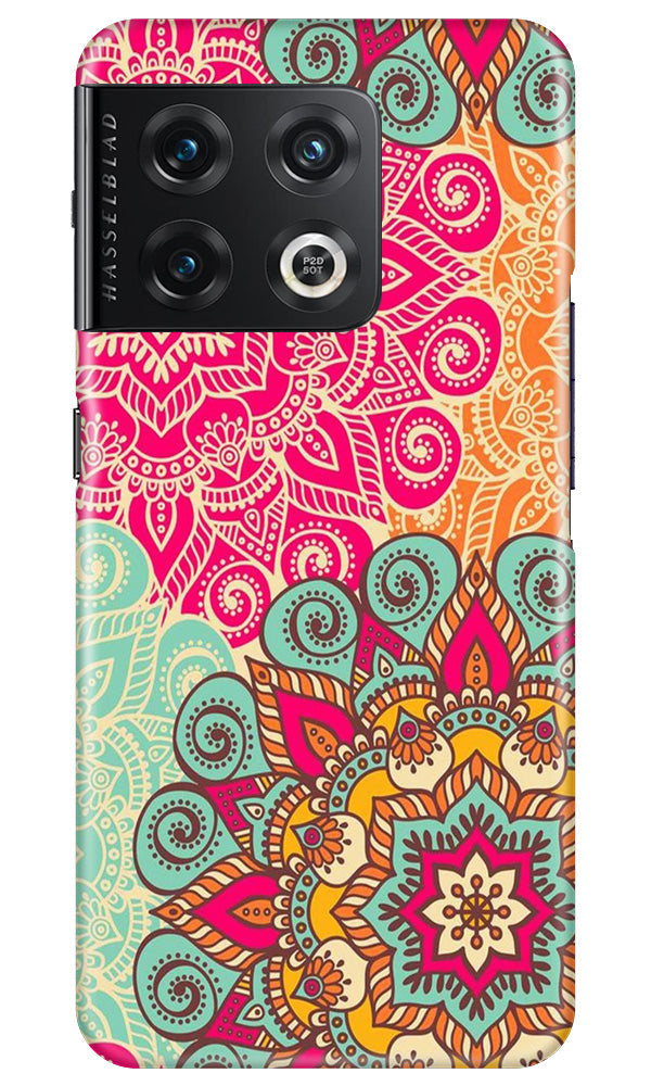 Rangoli art Mobile Back Case for OnePlus 10 Pro 5G (Design - 6) Rangoli art Case for OnePlus 10 Pro 5G