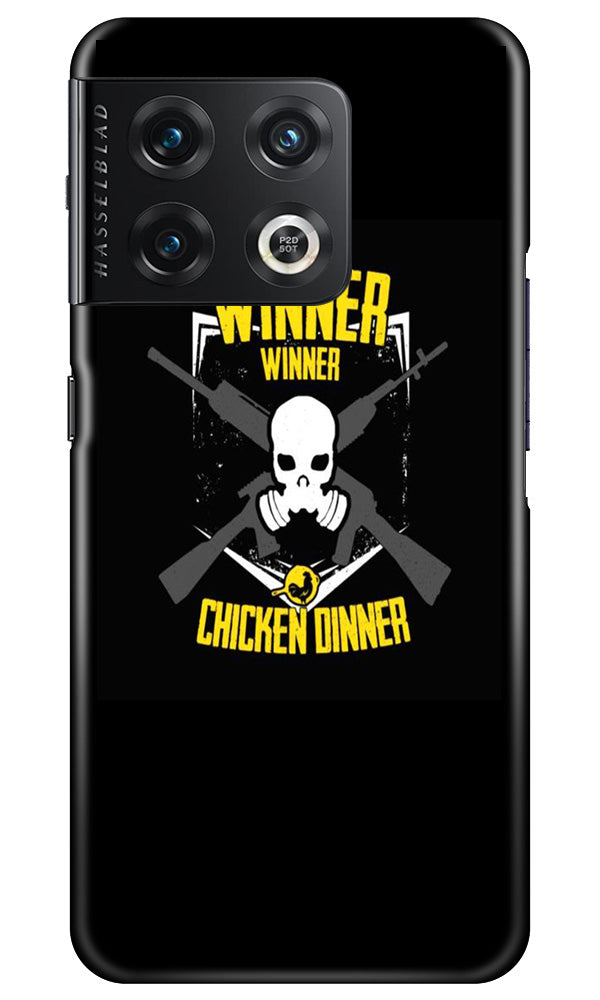 Winner Winner Chicken Dinner Mobile Back Case for OnePlus 10 Pro 5G (Design - 147) Winner Winner Chicken Dinner Case for OnePlus 10 Pro 5G (Design - 147)