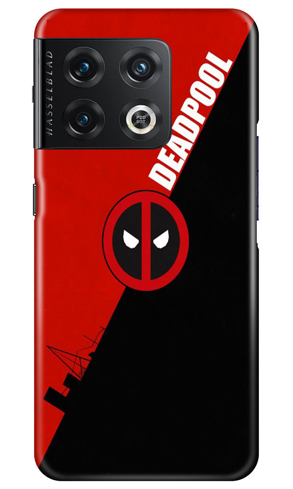 Deadpool Mobile Back Case for OnePlus 10 Pro 5G (Design - 217) Deadpool Case for OnePlus 10 Pro 5G (Design No. 217)