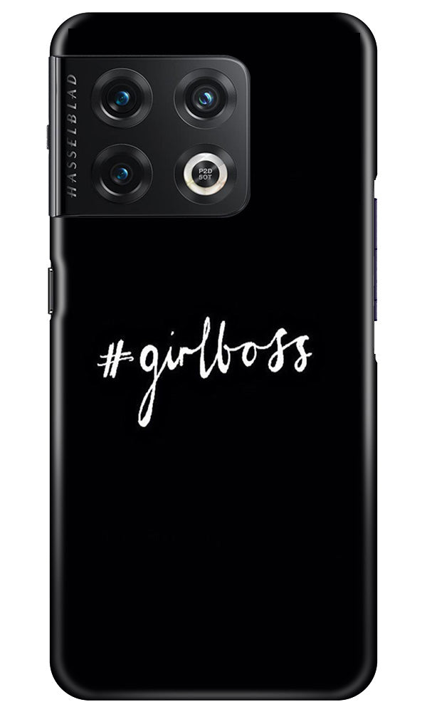 #GirlBoss Mobile Back Case for OnePlus 10 Pro 5G (Design - 235) #GirlBoss Case for OnePlus 10 Pro 5G (Design No. 235)