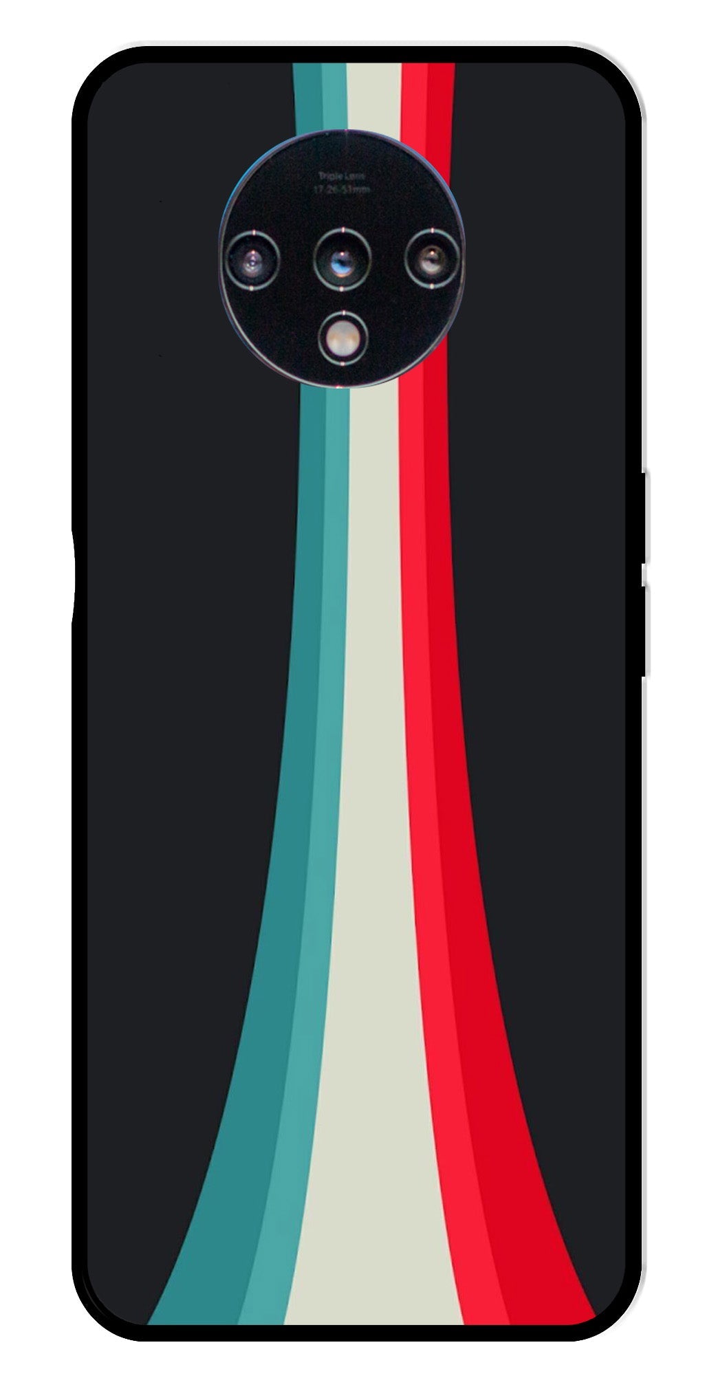 Modern Art Colorful Metal Mobile Case for OnePlus 7T Modern Art Colorful Metal Mobile Case for OnePlus 7T