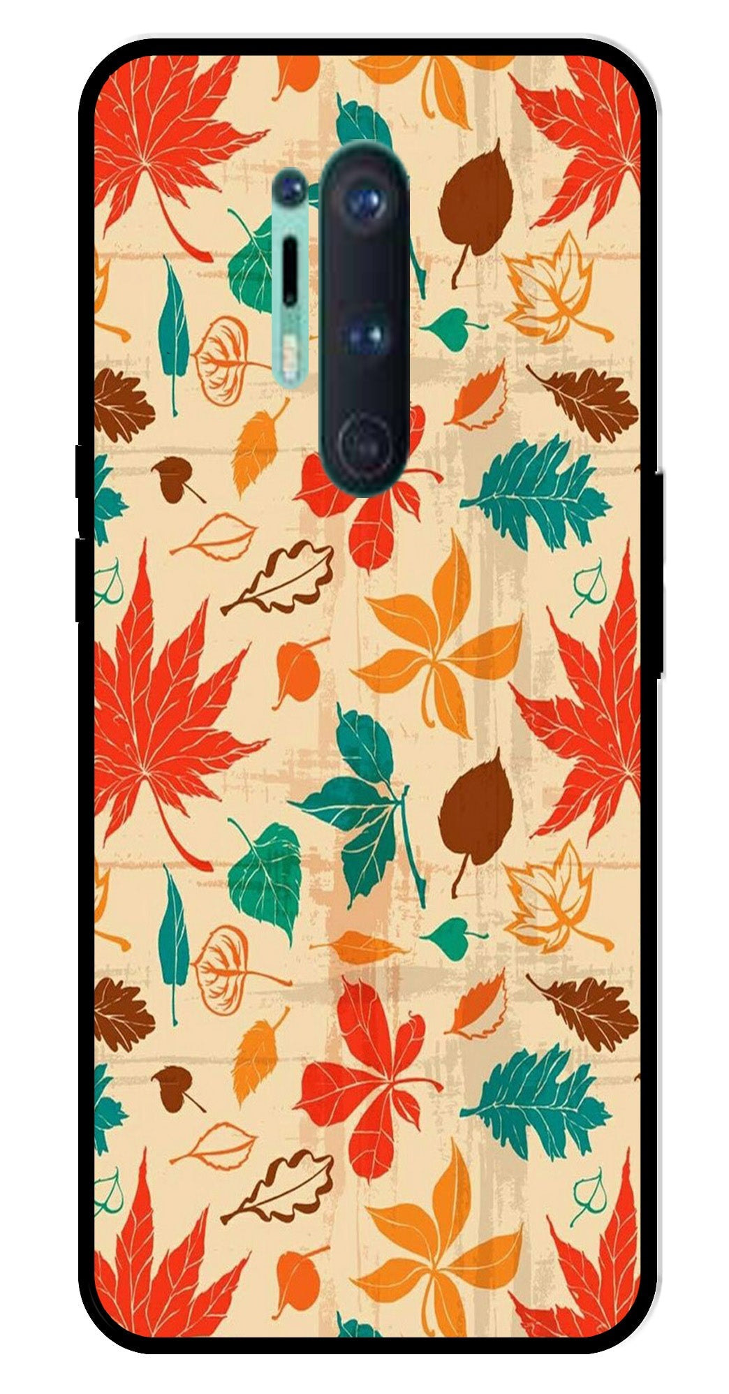 Leafs Design Metal Mobile Case for OnePlus 8 Pro Leafs Design Metal Mobile Case for OnePlus 8 Pro