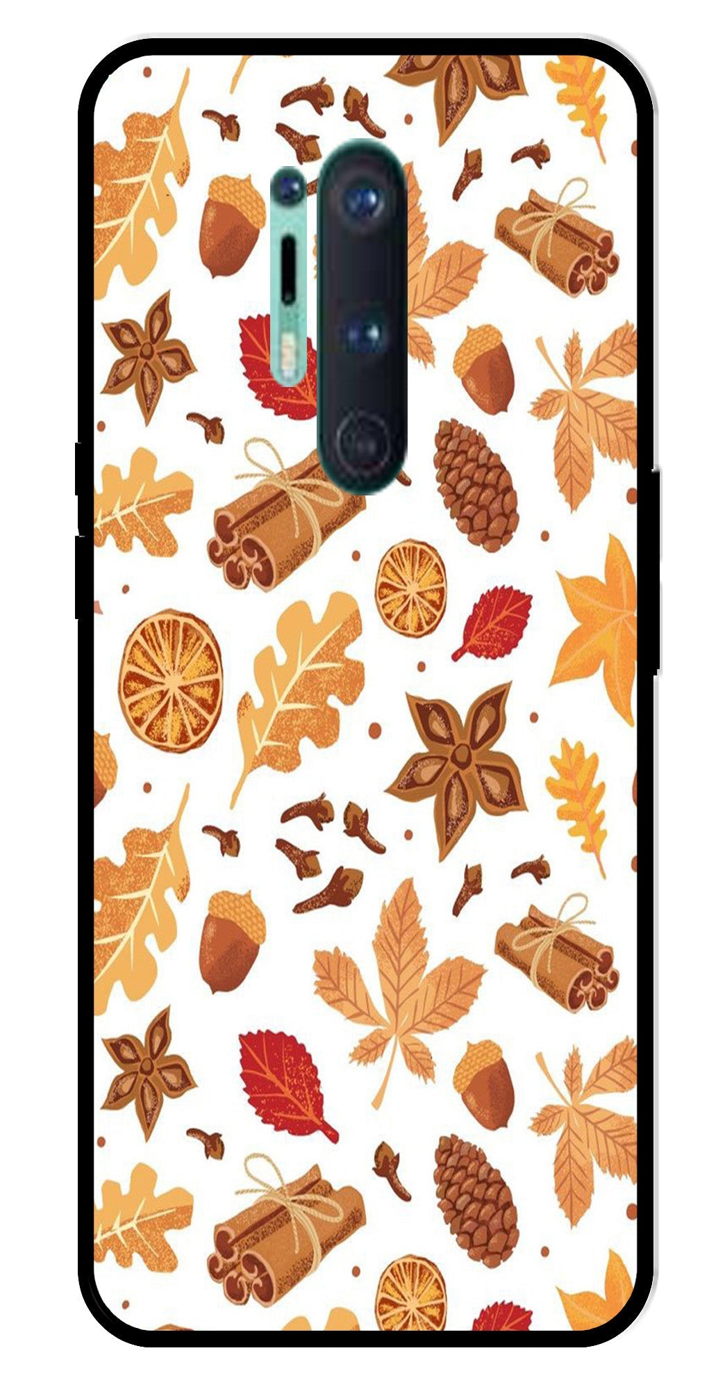 Autumn Leaf Metal Mobile Case for OnePlus 8 Pro Autumn Leaf Metal Mobile Case for OnePlus 8 Pro