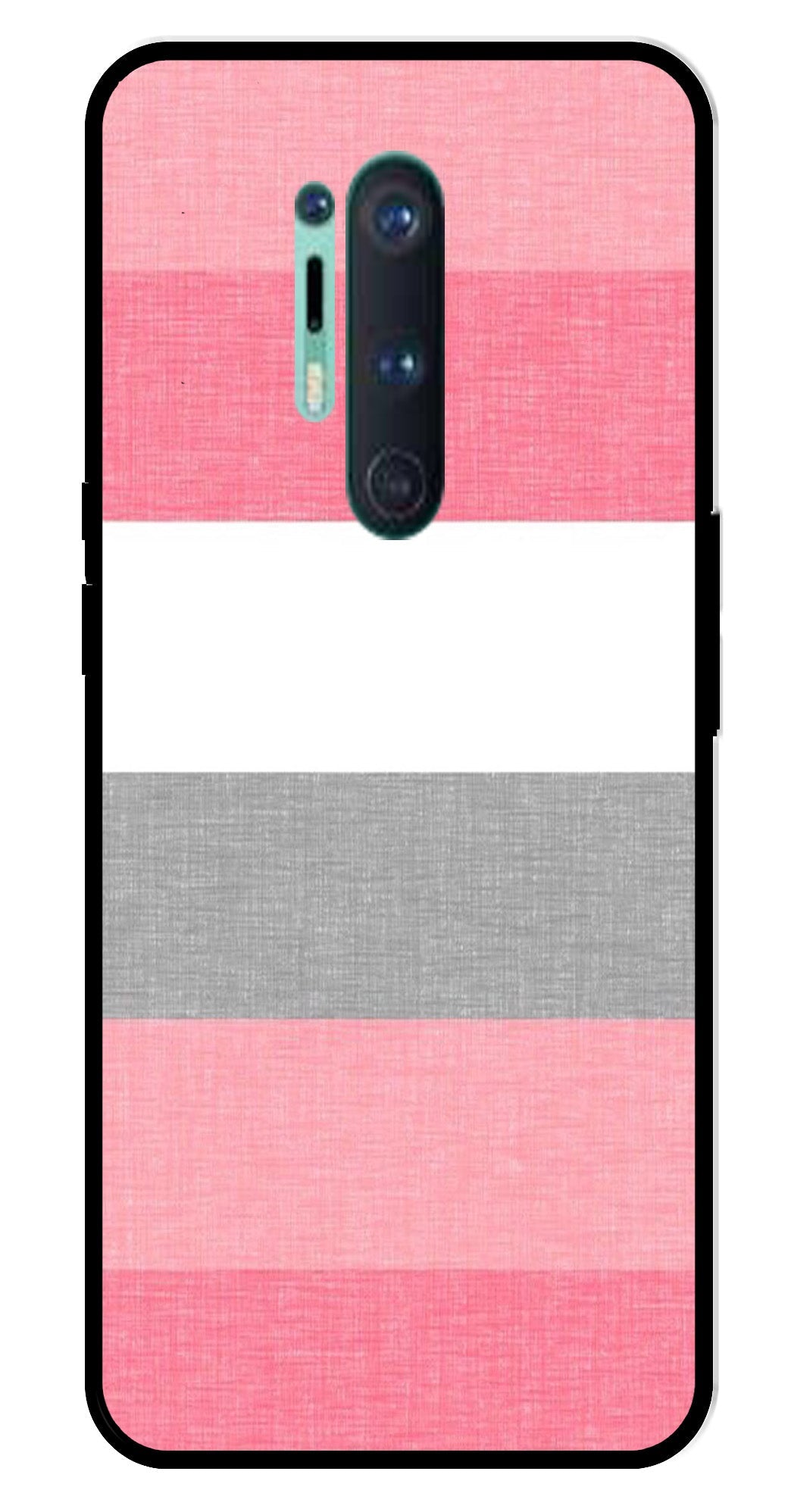 Pink Pattern Metal Mobile Case for OnePlus 8 Pro Pink Pattern Metal Mobile Case for OnePlus 8 Pro