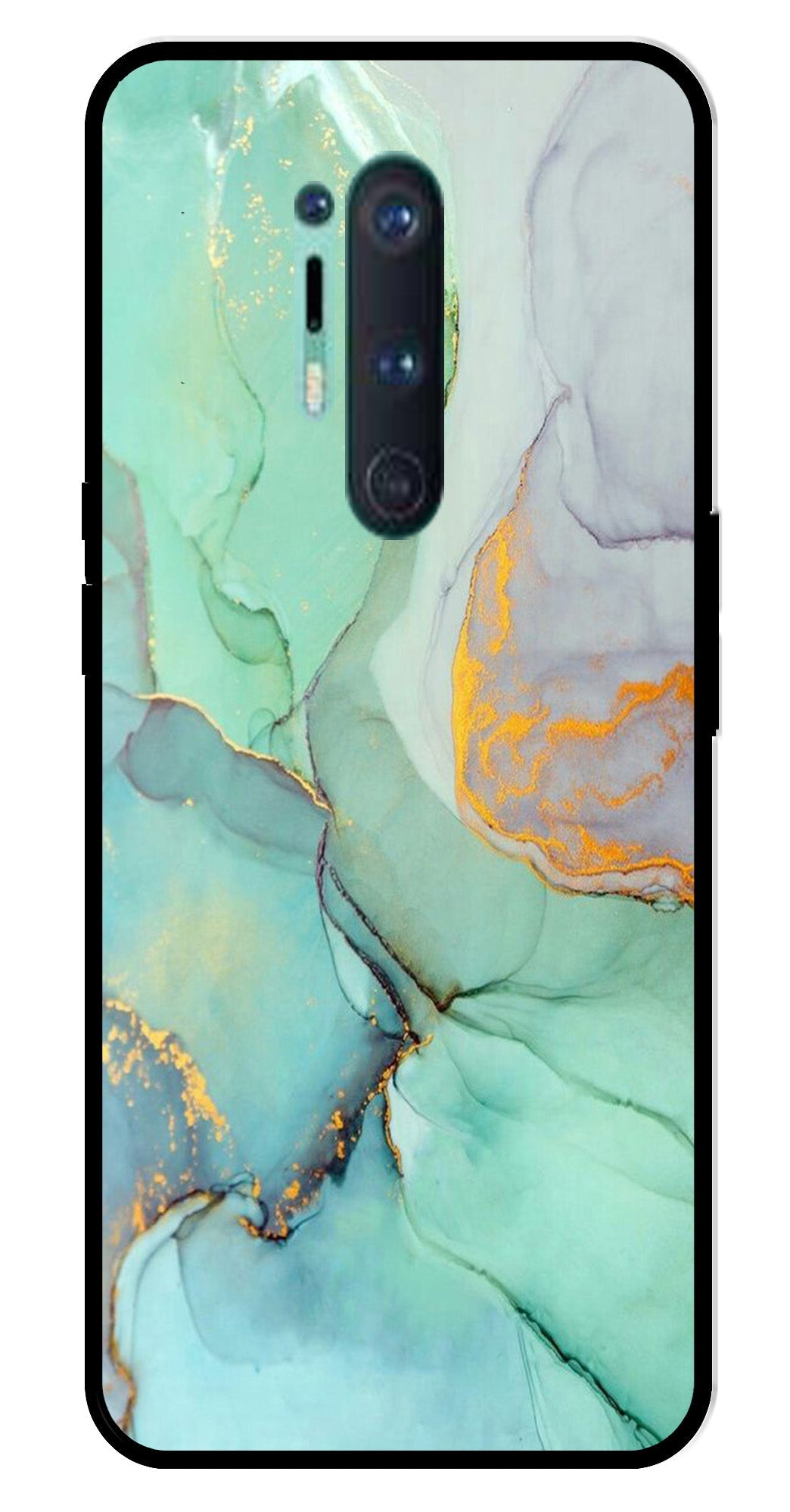 Marble Design Metal Mobile Case for OnePlus 8 Pro Marble Design Metal Mobile Case for OnePlus 8 Pro