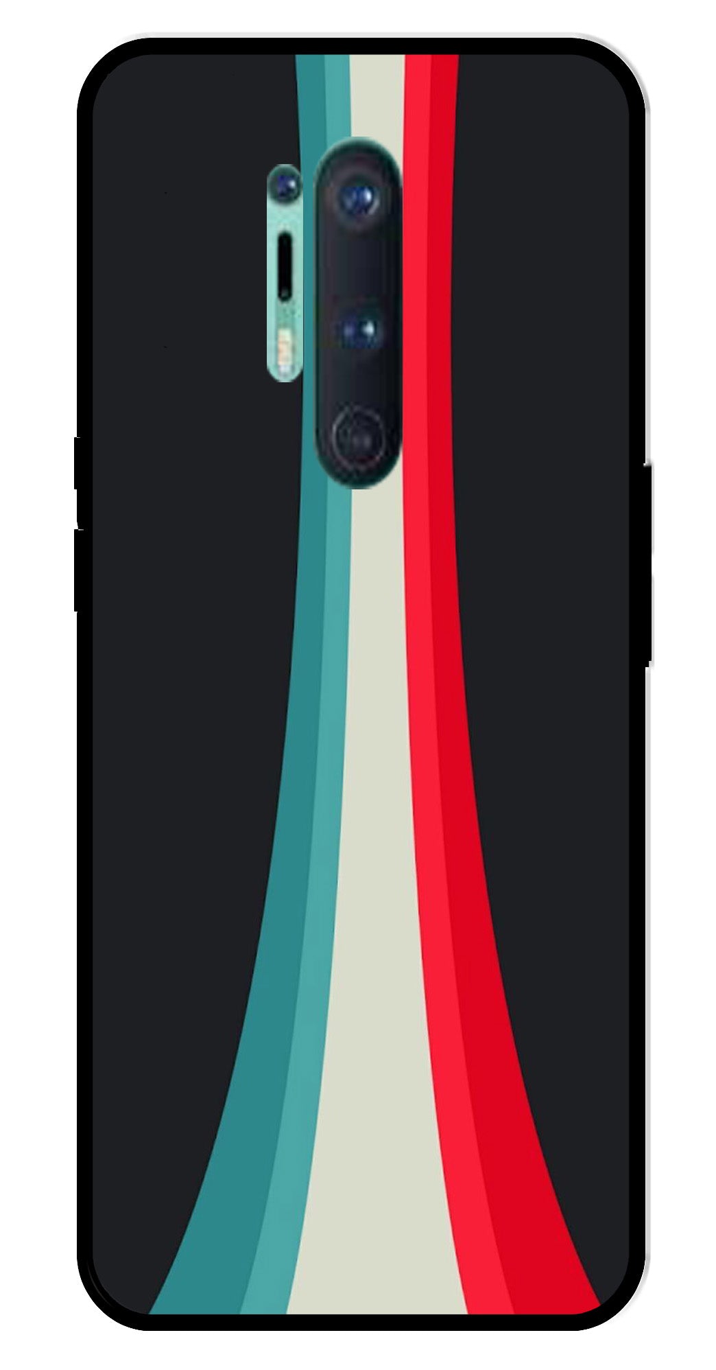 Modern Art Colorful Metal Mobile Case for OnePlus 8 Pro Modern Art Colorful Metal Mobile Case for OnePlus 8 Pro