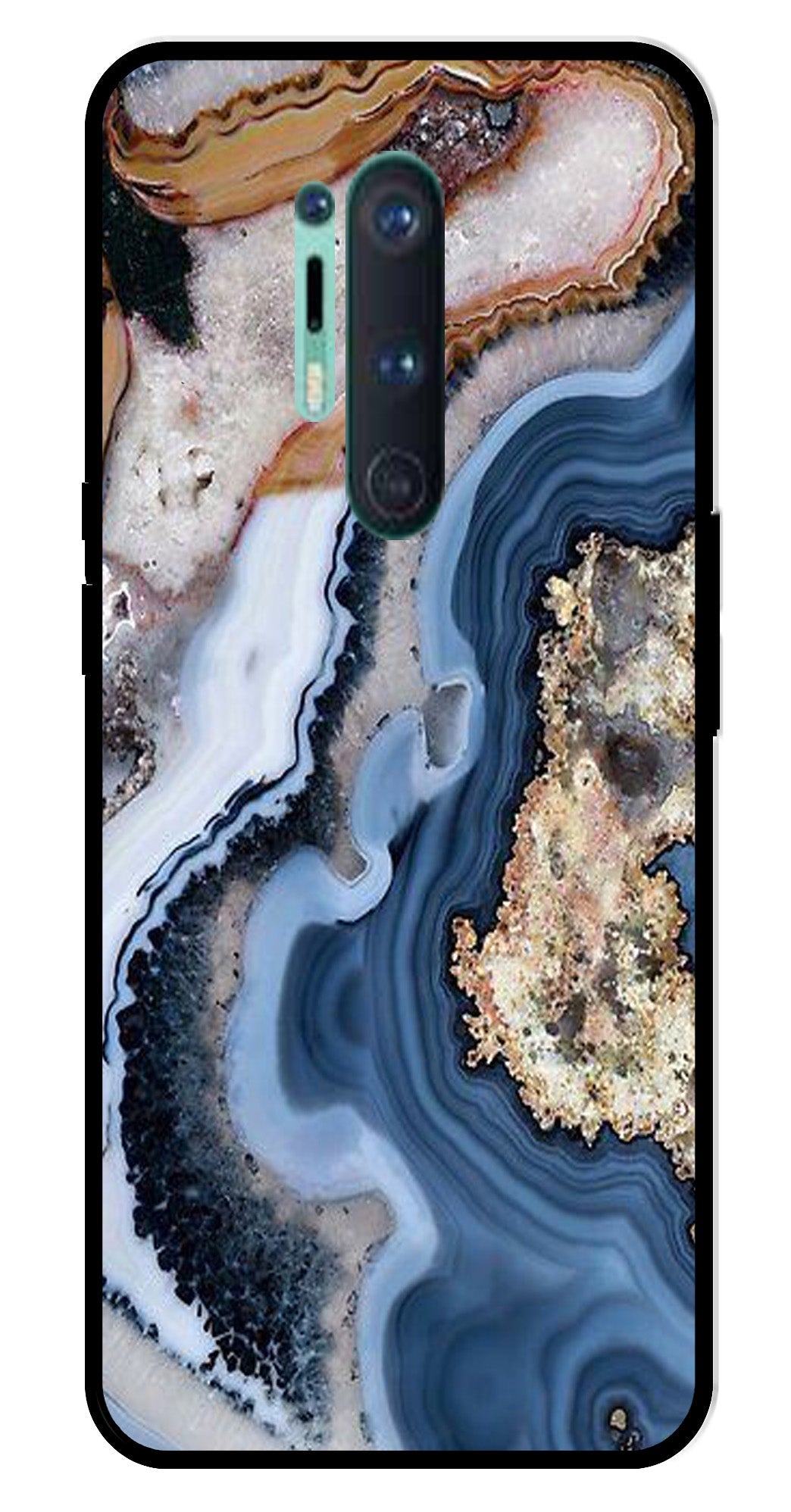 Marble Design Metal Mobile Case for OnePlus 8 Pro