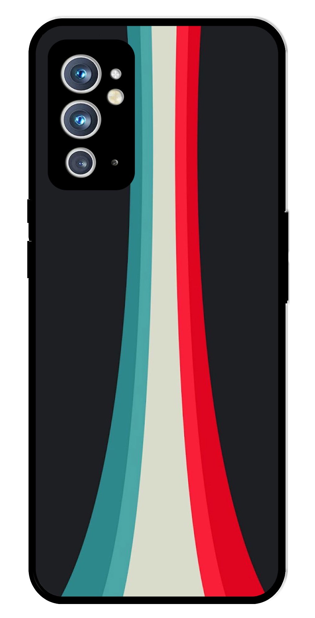 Modern Art Colorful Metal Mobile Case for OnePlus 9RT Modern Art Colorful Metal Mobile Case for OnePlus 9RT