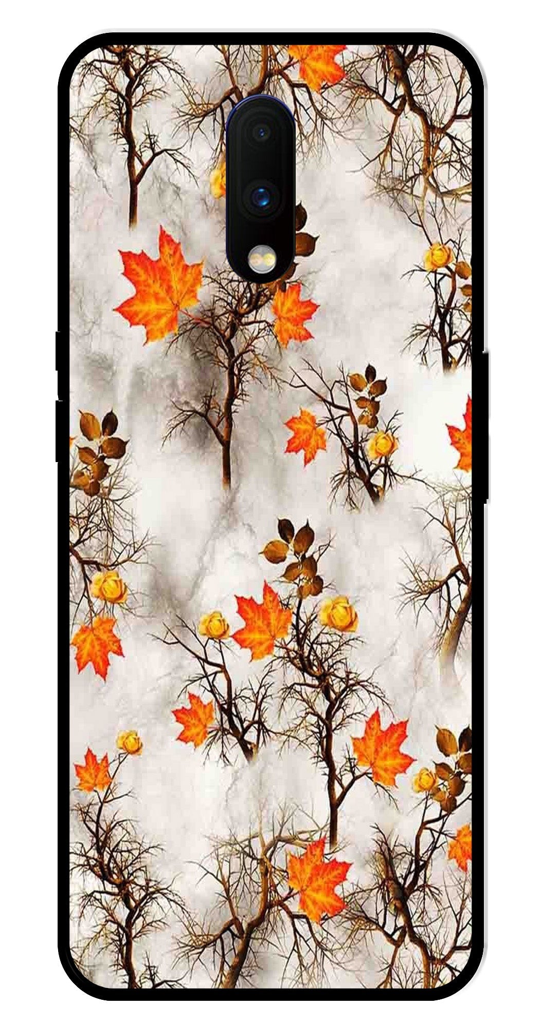 Autumn leaves Metal Mobile Case for OnePlus 7