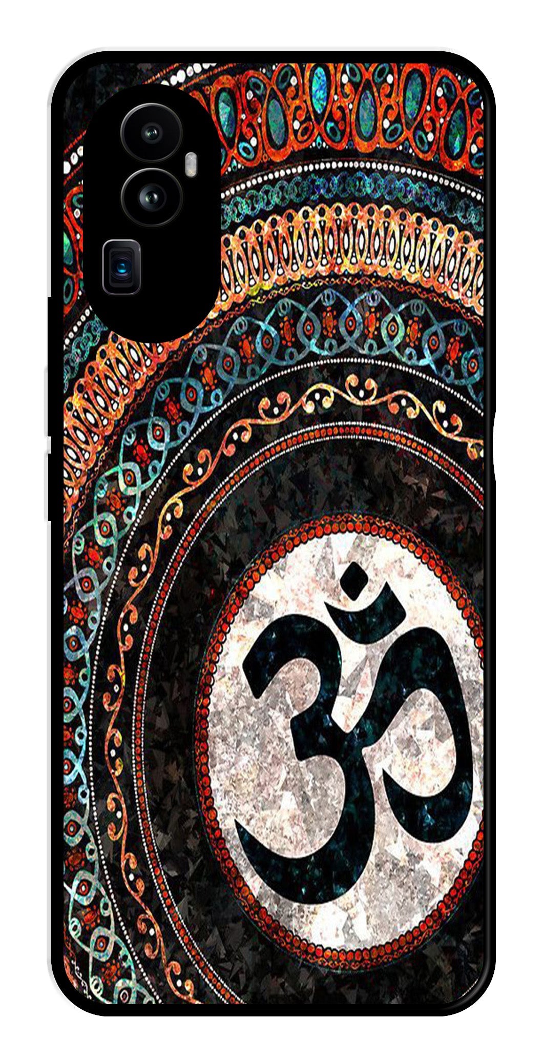 Oum Design Metal Mobile Case for Oppo Reno 10 Pro Plus 5G Oum Design Metal Mobile Case for Oppo Reno 10 Pro Plus 5G (Design No -15)