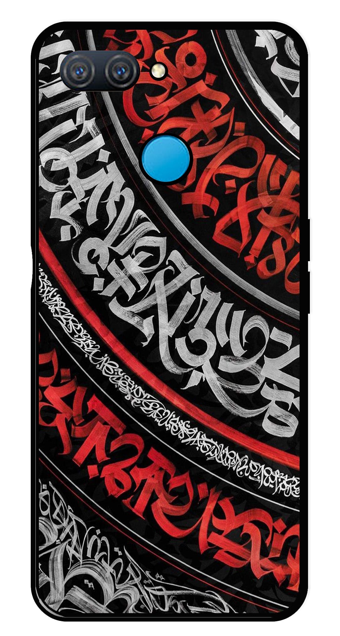 Qalander Art Metal Mobile Case for Oppo A11K (Design No -49)