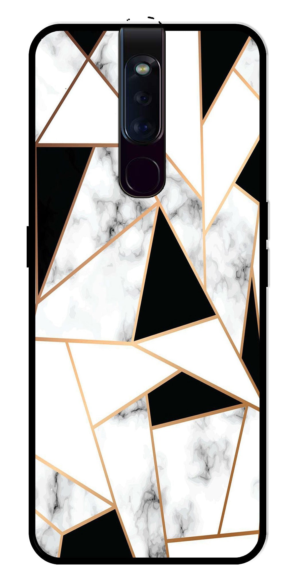 Marble Design2 Metal Mobile Case for Oppo F11 Pro Marble Design2 Metal Mobile Case for Oppo F11 Pro (Design No -08)