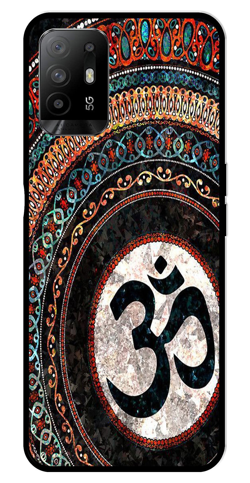 Oum Design Metal Mobile Case for Oppo F19 Pro Plus Oum Design Metal Mobile Case for Oppo F19 Pro Plus (Design No -15)