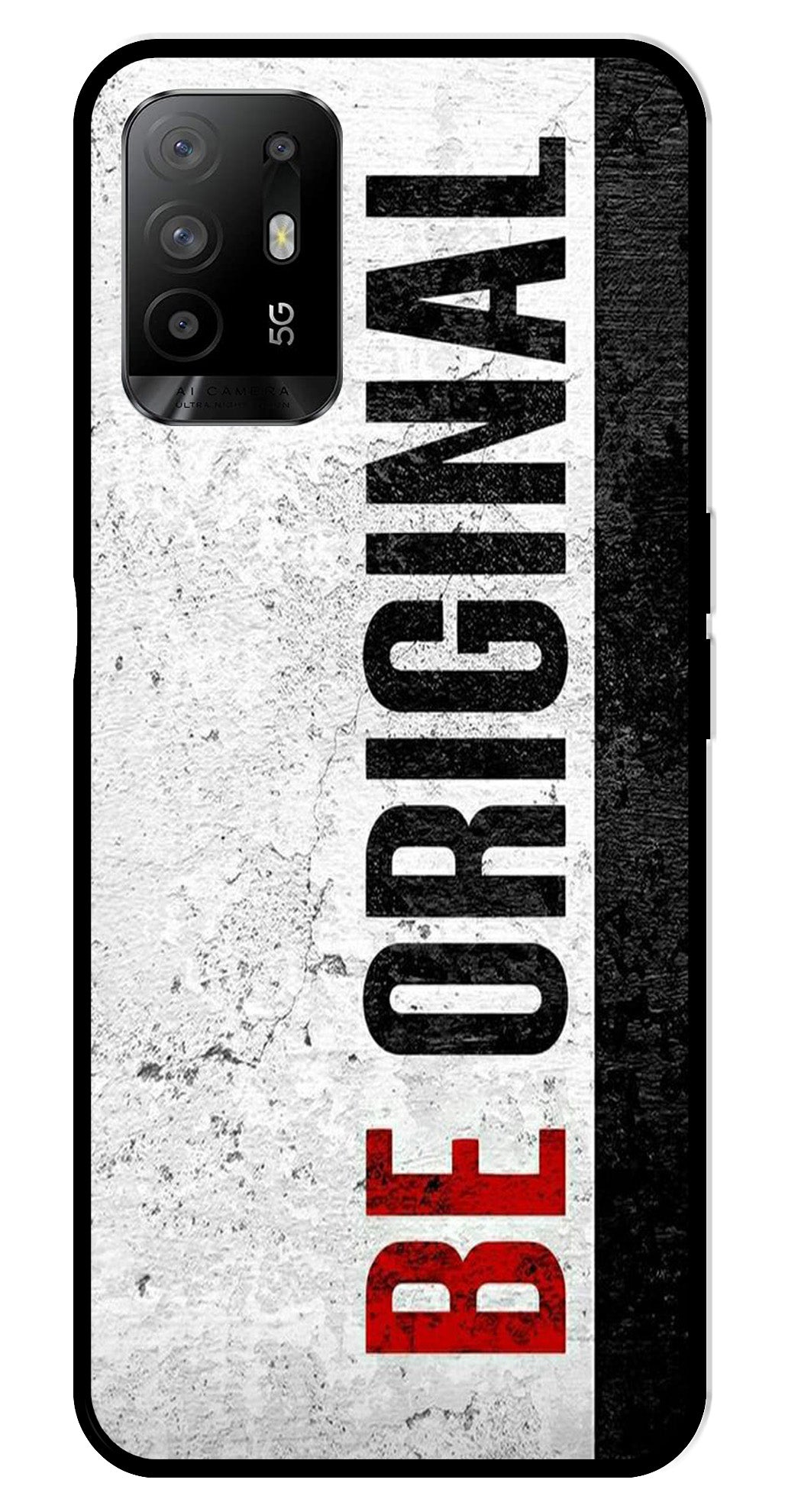 Be Original Metal Mobile Case for Oppo F19 Pro Plus Be Original Metal Mobile Case for Oppo F19 Pro Plus (Design No -38)