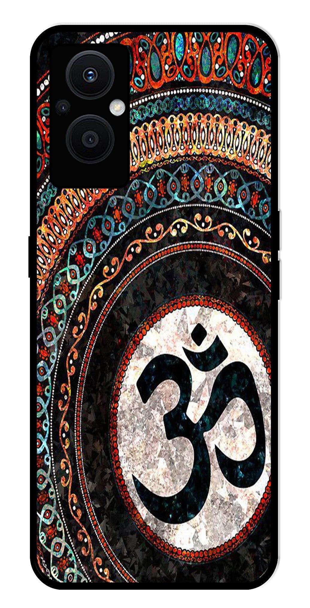 Oum Design Metal Mobile Case for Oppo F21 Pro 5G Oum Design Metal Mobile Case for Oppo F21 Pro 5G (Design No -15)