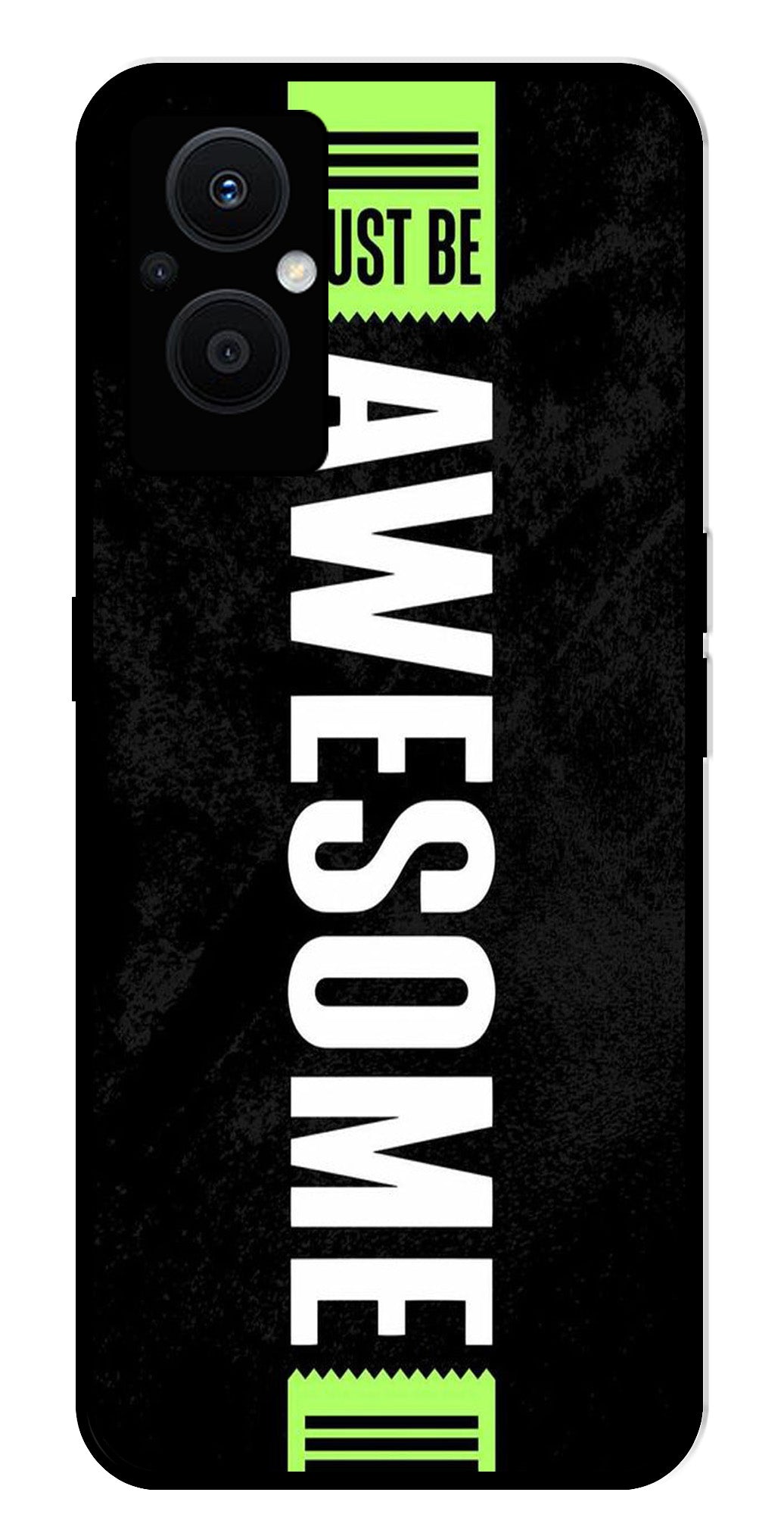 Awesome Metal Mobile Case for Oppo F21 Pro 5G Awesome Metal Mobile Case for Oppo F21 Pro 5G (Design No -33)