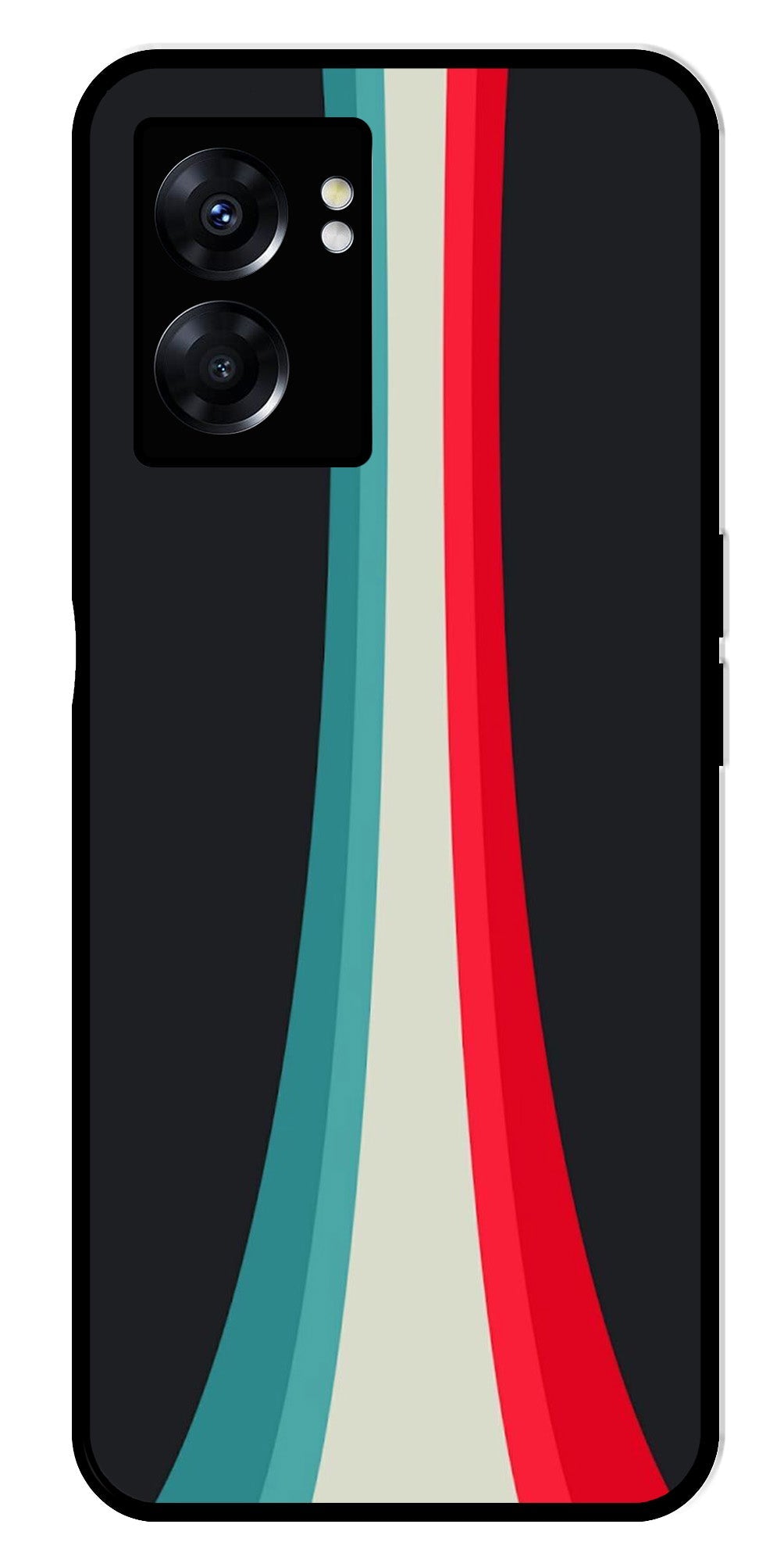 Modern Art Colorful Metal Mobile Case for Oppo K10 5G Modern Art Colorful Metal Mobile Case for Oppo K10 5G (Design No -48)