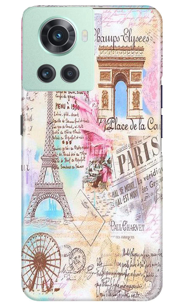 Paris Eiftel Tower Mobile Back Case for OnePlus 10R 5G (Design - 54) Paris Eiftel Tower Case for OnePlus 10R 5G