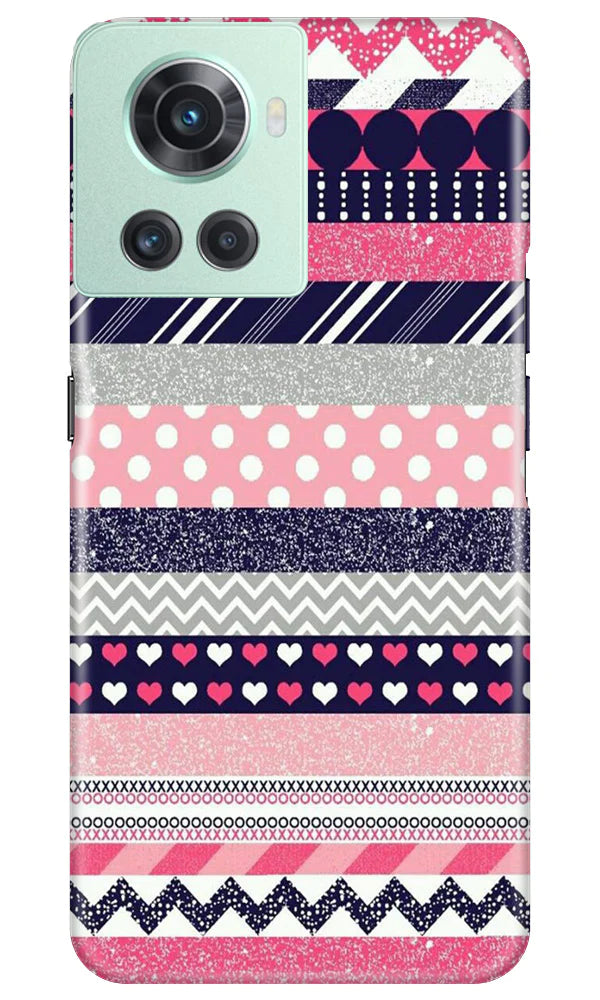 Pattern3 Mobile Back Case for OnePlus 10R 5G (Design - 90) Pattern3 Case for OnePlus 10R 5G