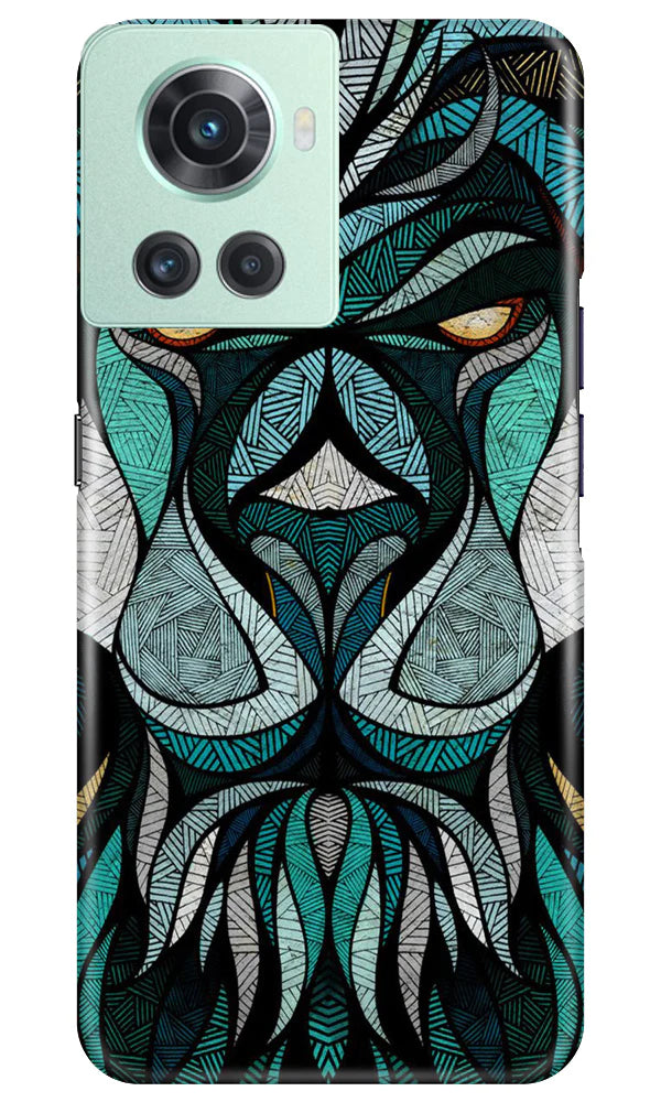 Lion Mobile Back Case for OnePlus 10R 5G (Design - 97) Lion Case for OnePlus 10R 5G
