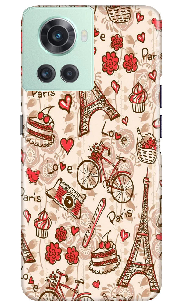 Love Paris Mobile Back Case for OnePlus 10R 5G (Design - 103) Love Paris Case for OnePlus 10R 5G (Design - 103)